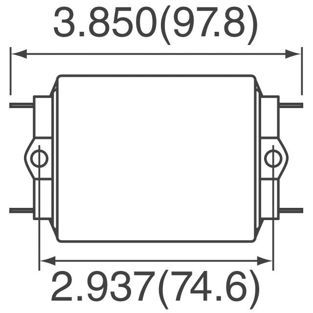 10EMC1 TE Connectivity Corcom Filters  Modules de filtrage de ligne électrique